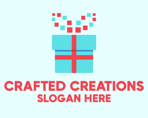 Digital Gift Box logo design