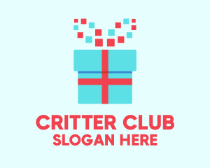 Digital Gift Box logo design