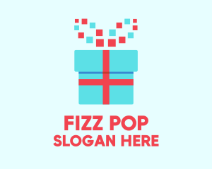 Digital Gift Box logo design