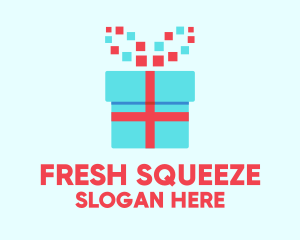 Digital Gift Box logo design