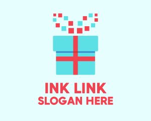 Digital Gift Box logo design