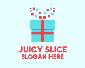 Digital Gift Box logo design