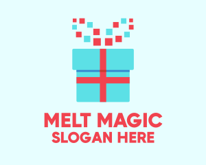 Digital Gift Box logo design