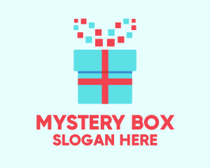 Digital Gift Box logo design