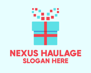 Digital Gift Box logo design