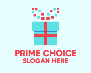 Digital Gift Box logo design