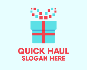 Digital Gift Box logo design