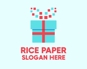 Digital Gift Box logo design