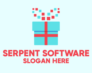 Digital Gift Box logo design