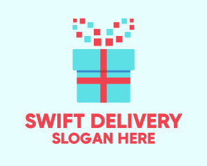 Digital Gift Box logo design