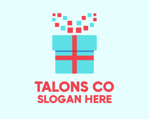 Digital Gift Box logo design