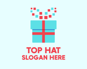 Digital Gift Box logo design