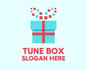 Digital Gift Box logo design