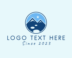 Natural Mountaineering Badge  logo