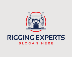 Logistics Truck Circle logo