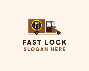 Food Truck Delivery logo design