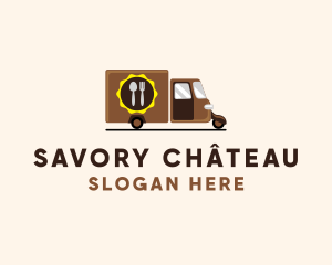 Food Truck Delivery logo design