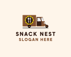 Food Truck Delivery logo design