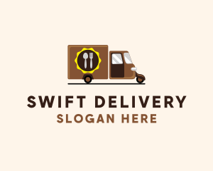 Food Truck Delivery logo design