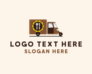 Food - Food Truck Delivery logo design