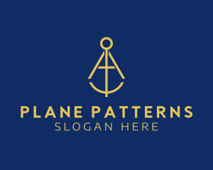 Elegant Geometry Compass  logo