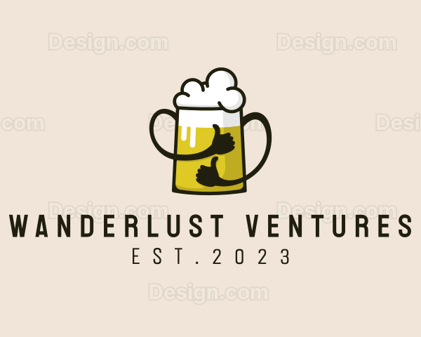 Beer Thumbs Up Logo