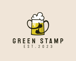 Beer Thumbs Up logo design