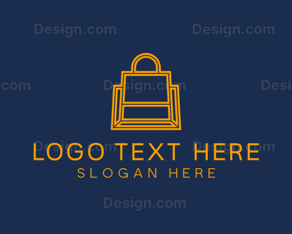 Online Shopping Bag Logo