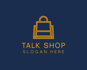 Online Shopping Bag  logo design