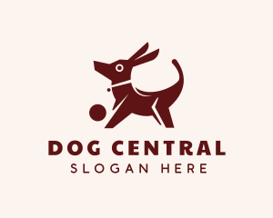 Brown Dog Pet Shop logo design