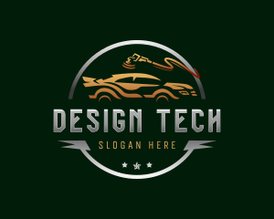 Garage Automotive Polishing logo design