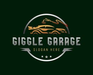 Garage Automotive Polishing logo design