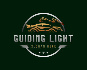 Garage Automotive Polishing logo design