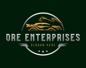 Garage Automotive Polishing logo design