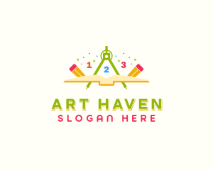 Art Educational Learning logo design