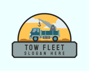 Crane Truck Towing logo