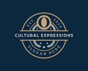 Greek Omikron Symbol logo