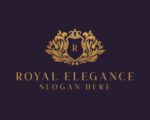 Royal Shield Monarchy logo design