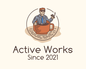 Employee Coffee Break  logo design