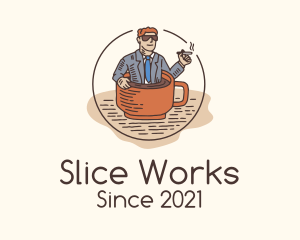 Employee Coffee Break  logo design