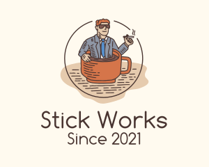 Employee Coffee Break  logo design