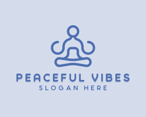 Yoga Wellness Meditation logo design