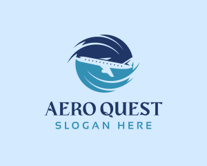 Airplane Transportation Flight logo