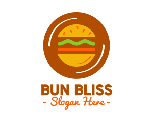 Round Burger Plate logo