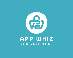 Shopping Bag App logo design