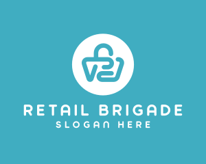 Shopping Bag App logo design