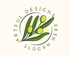 Natural Olive Fruit logo