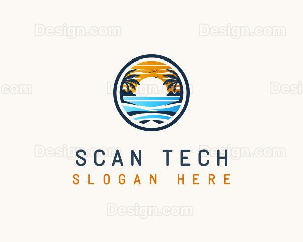 Sunset Beach Island Logo