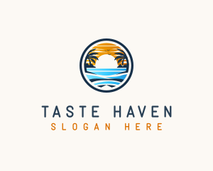 Sunset Beach Island Logo