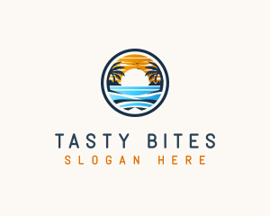 Sunset Beach Island Logo